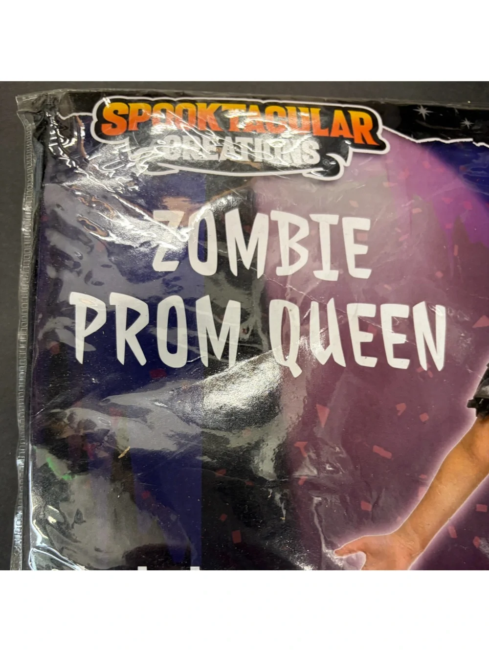 Zombie Prom Queen Costume - Black & Red (Child)